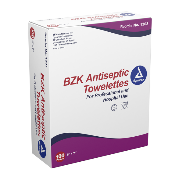 BZK Antiseptic Towelettes *1000ct