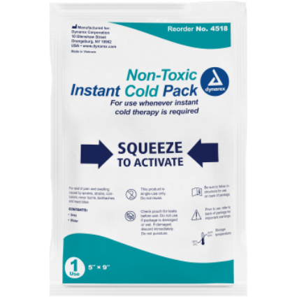 Cold pack Instant 5" x 9" *24 count