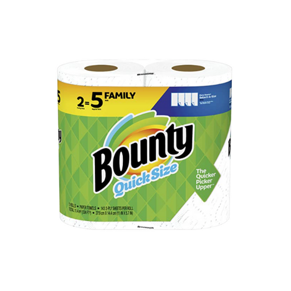 Bounty Quick-Size *2 Rolls*