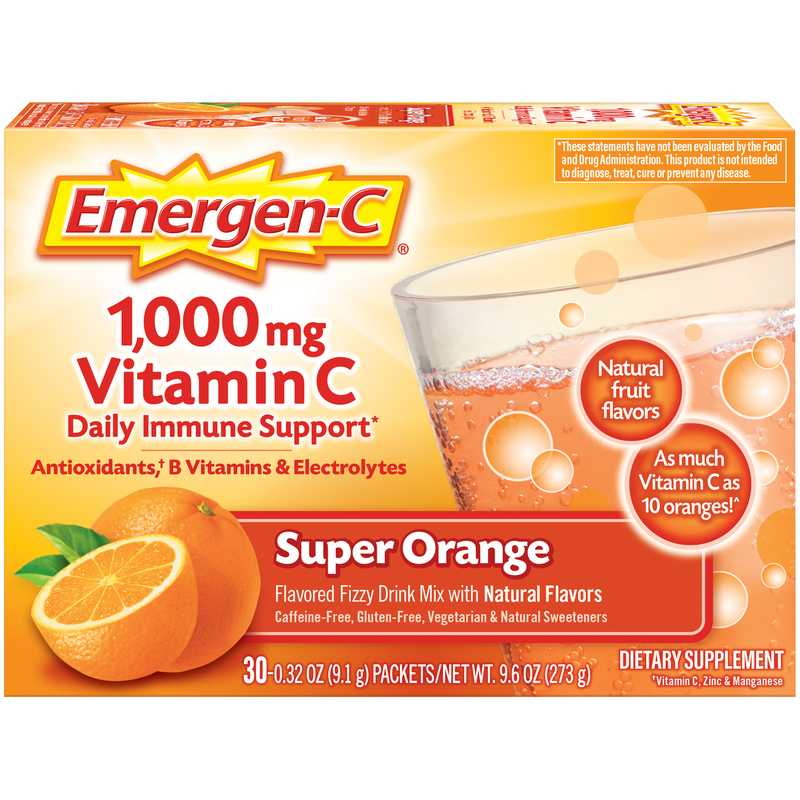 Emergen-C (Super-Orange) (30 packets)