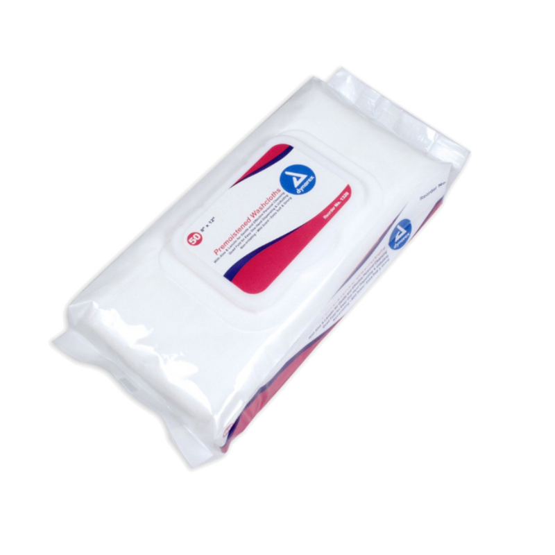 Wet Wipes (Personal Cleansing Premoisted Washcloth) 50 Wipes