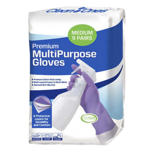 Multi-Purpose Gloves (9 pairs)